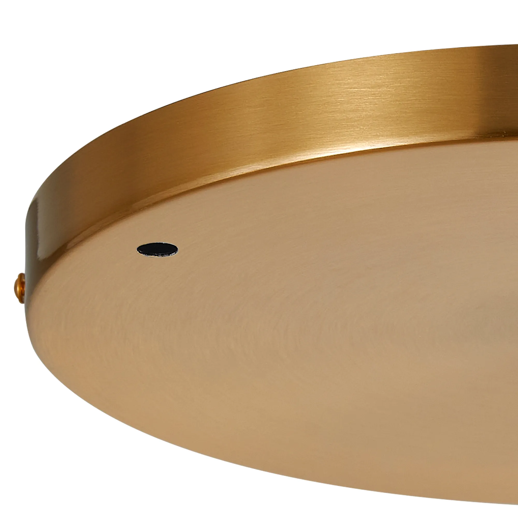 Hayes 4 Hole 28cm Round Ceiling Plate Brass D0829BR  Deco Hayes Brass